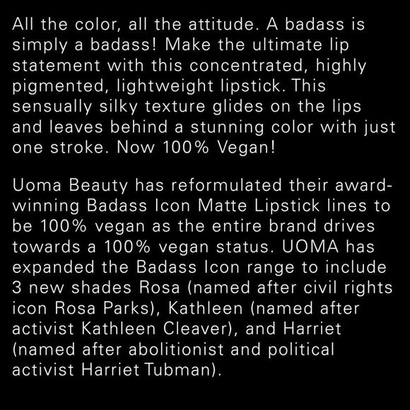 Uoma Beauty Matte Lipstick in Tracey (90's NEUTRAL BROWN) - Picture 6 of 10